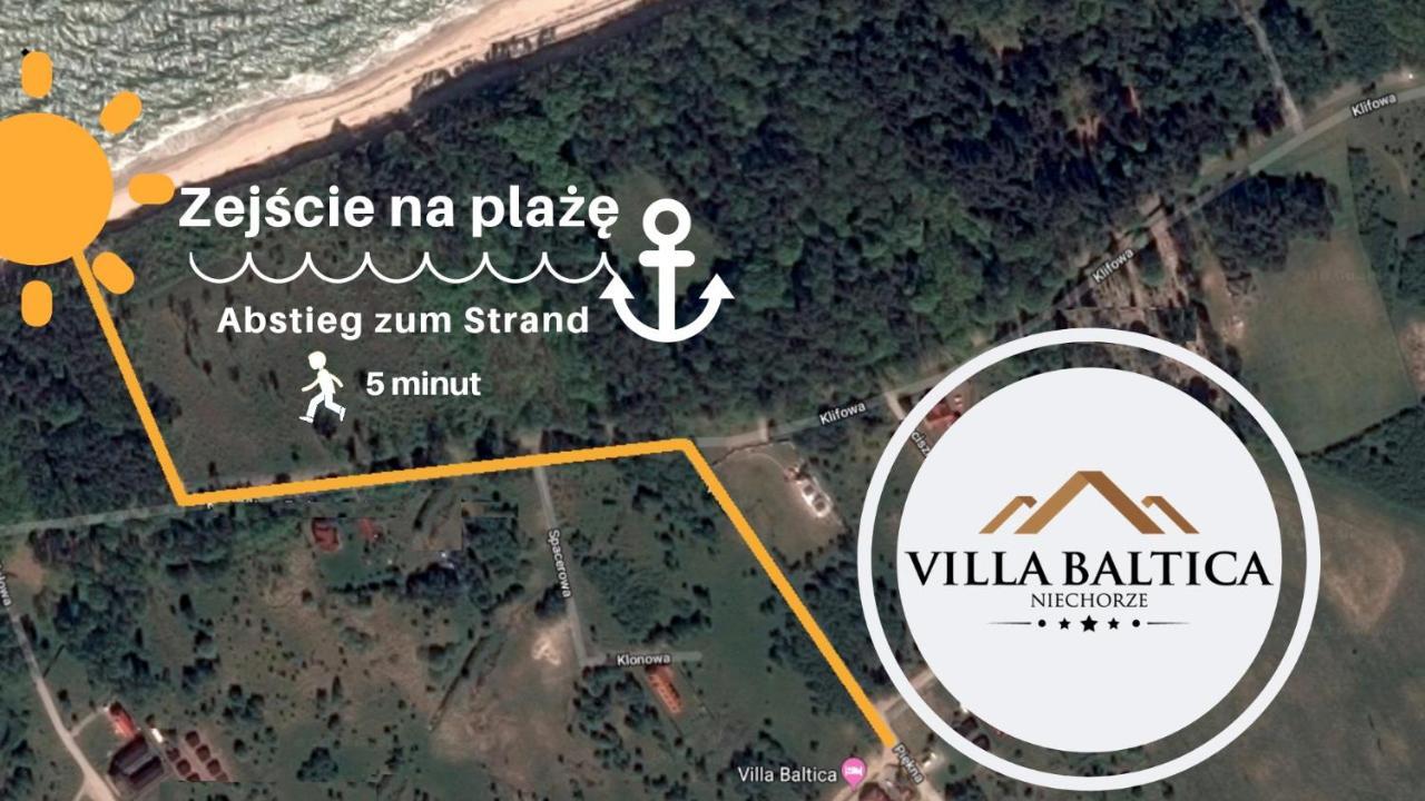 Villa Baltica Niechorze Esterno foto